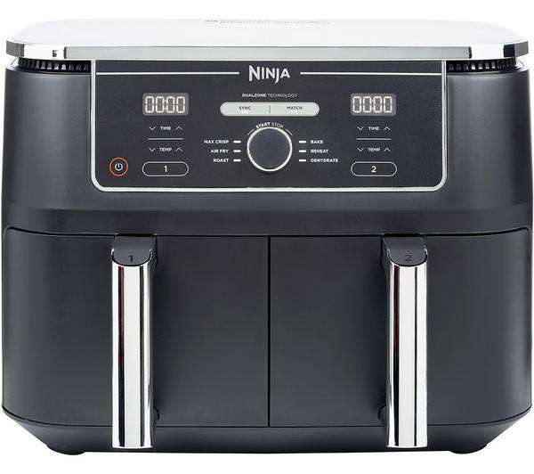 NINJA Foodi MAX Dual Zone AF400UK (black) / AF400UKWH (white) Air Fryer £154.99 using trade in code
